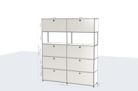 USM Haller Möbel, individuell konfiguriert, ID: 26357656