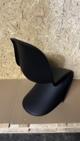Vorschau: Vitra Panton Chair Stuhl Polypropylen schwarz Rucken Vorschau: Vitra Panton Chair Stuhl Polypropylen schwarz Rucken