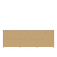USM Haller Sideboard XL 3x2 6 Klappturen USM beige USM Haller Sideboard XL 3x2 6 Klappturen USM beige