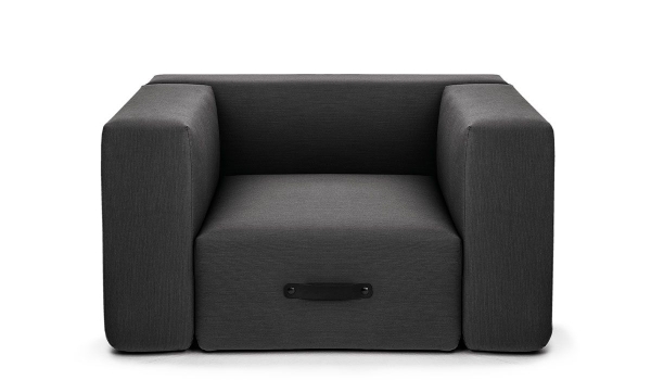 Conmoto Miami Lounger Club Chair Loungemoebel Gartenlounge Outdoorlounge anthrazit 2