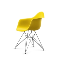 Vitra Eames Plastic Arm Chair DAR (neue Höhe) sunlight