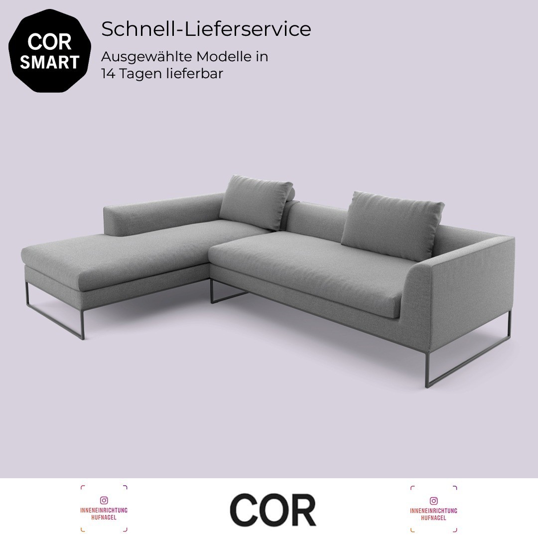 | COR Smart - Unser Schnell-LieferserviceAusgewählte Modelle in nur 14 Tagen lieferbar!Unsere COR SMART Konfigurationen sind eine kleine und feine Auswahl von Bestseller-Produkten, die in nur 14 Tagen ab Bestelleingang versandbereit sind – in exa