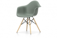 Vitra Eames Plastic Arm Chair DAW Stuhl neue Hohe moosgrau