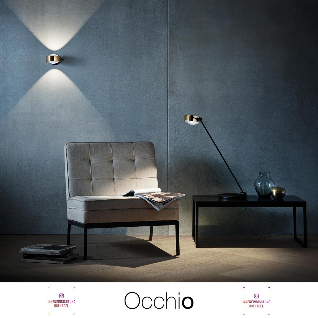 | OCCHIO Sento Tavolo & OCCHIO Sento VerticaleSento Tavolo – ein echtes Statement in Design- und Lichtqualität. Up- und Downlight sind getrennt voneinander und berührungslos per Geste über »touchless control« oder Occhio air (optional) steuerbar. D