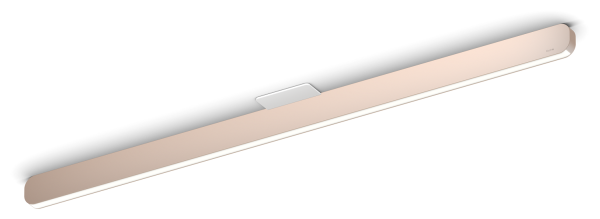 Occhio Mito Alto Linear 100 cover wide Air Steuerung Deckenleuchte gold matt